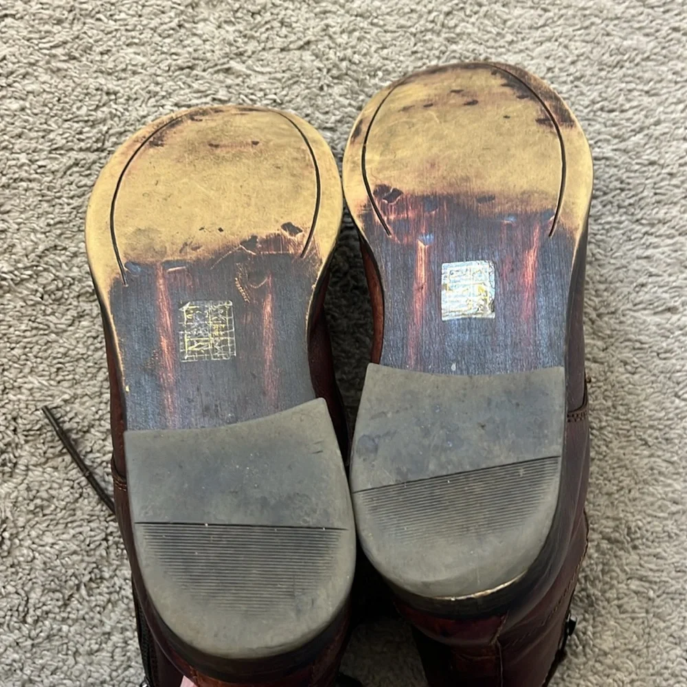 Brown Leather Boots - Picture 6 of 7